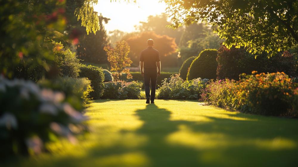 Jardinier près de Nissan-lez-Enserune
