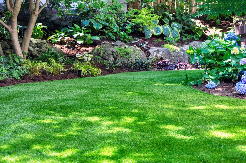 Jardin entretenu
